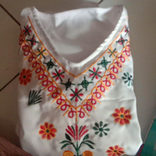 Gamis Jumbo Bordir Mewah Premium ( Real Pick ) Gamis Bordir Batik Cantik / Gamis Corak Kembang Xxl