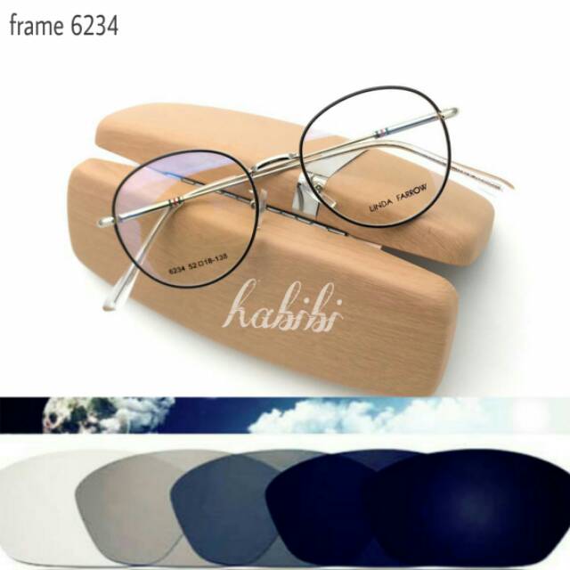 Kacamata Frame kacamata 6234 trendy | kacamata minus anti radiasi |kacamata photocromic| kacamata pr