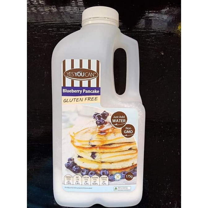 

YYC BLUEBERRY PANCAKE GLUTEN FREE / TEPUNG BLUEBERRY PANCAKE GLUTEN FR