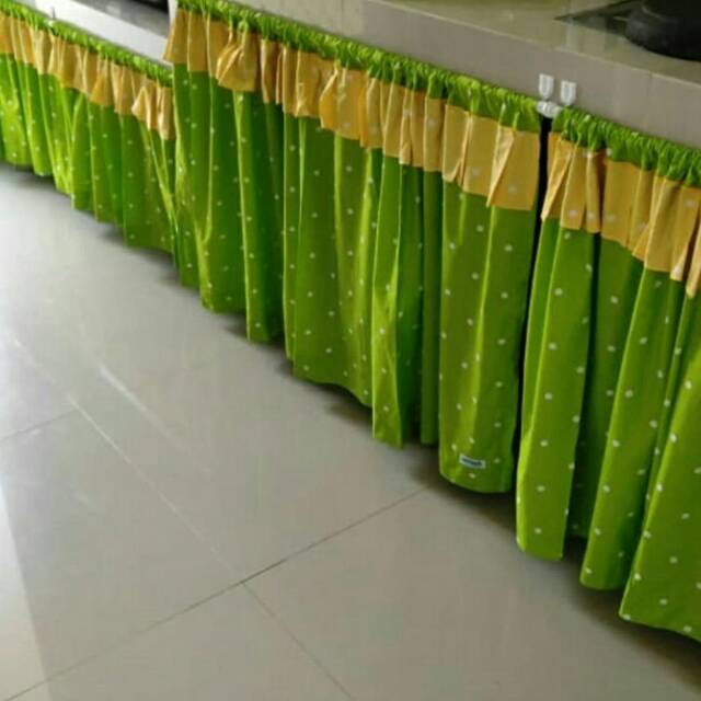 Paling Murah Termurah Hordeng Dapur Dotty Poni xdZLgLUxZlKqR