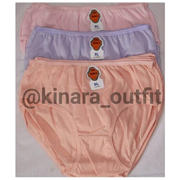 Open Ds Satu Lusin(12Pcs) Celana Dalam Wanita Size Xxl/Cd/Pakaian Dalam Wanita