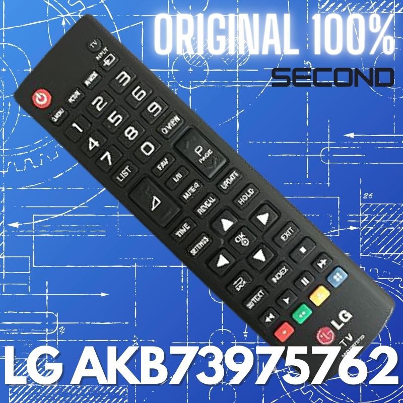 Remote Remot TV LCD LED LG AKB73975762 Original Second Bekas Murah