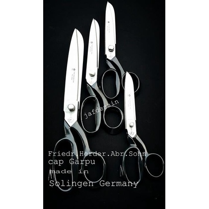 

mg Gunting Cap Gau Potong Bahan Kain Tailor Orinal Solingen Germany