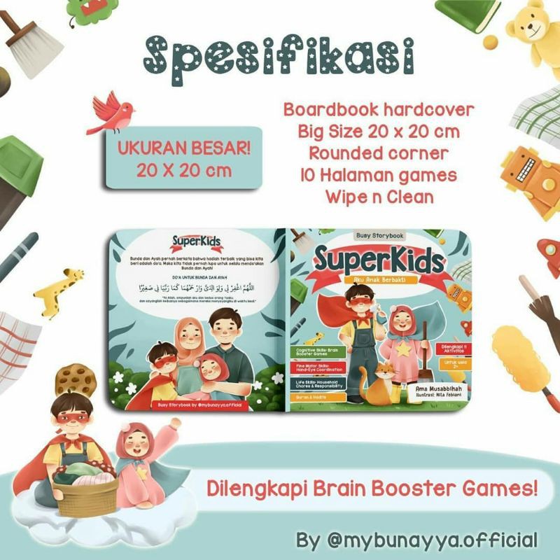 Bussy book superkids