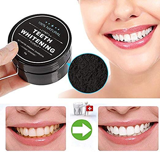 FAA91000 - ACTIVATED CHARCOAL TEETH WHITENING POWDER 30GR