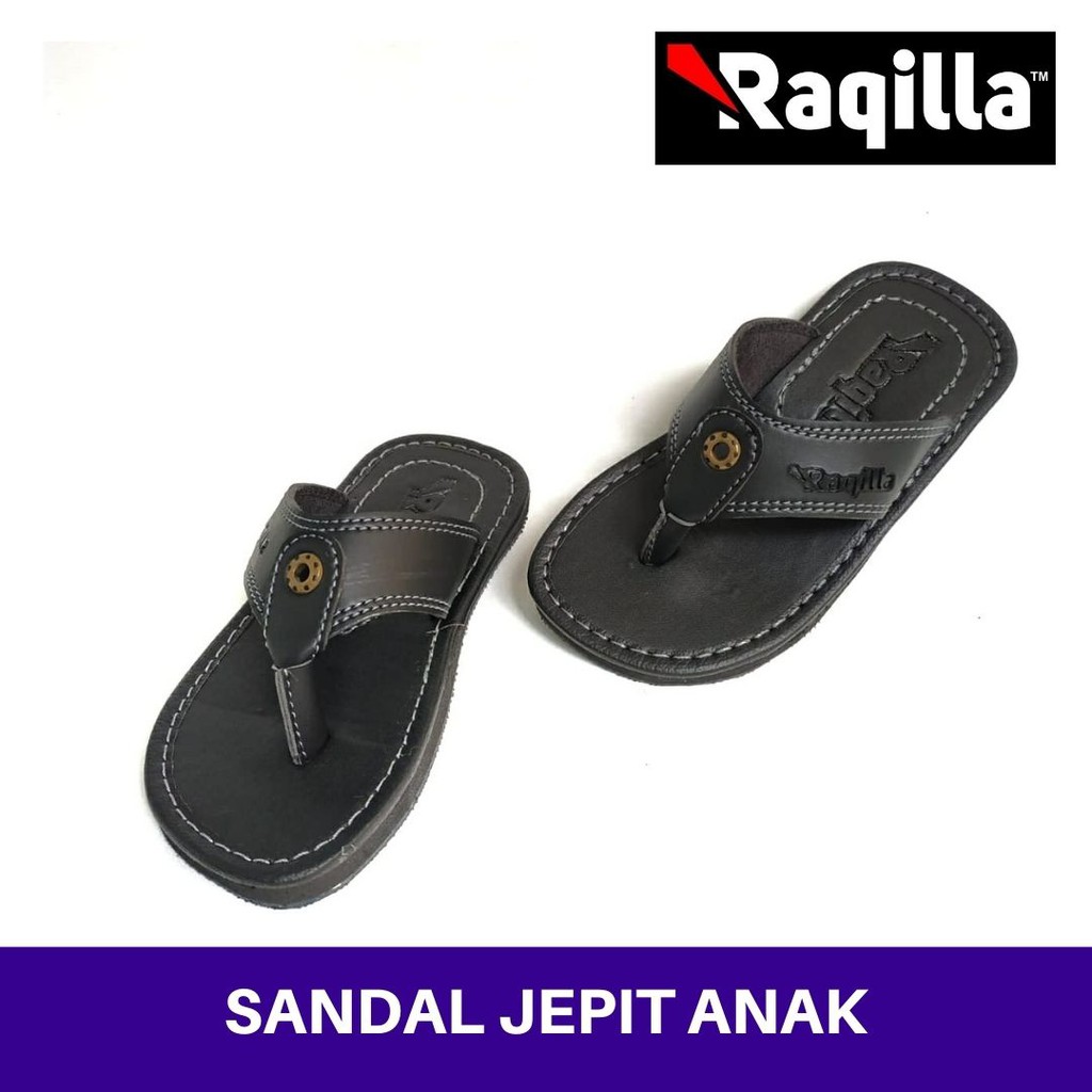 Selipar jepit anak kasual sandal anak kasual bahan kulit sintetis ukr 26-35