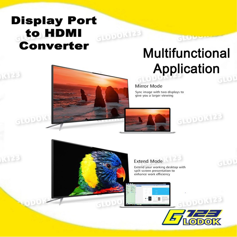 Kabel Converter displayport MALE to HDMI female GT008