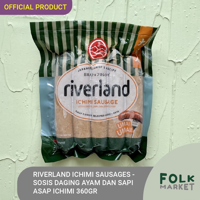 

RIVERLAND Ichimi Sausages - Sosis Daging Ayam & Sapi Ichimi 360gr