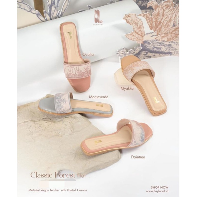 CLASSIC FOREST, ODYSEE HEELS, PENDAR HEELS & KILAU HEELS BY HEYLOCAL.ID