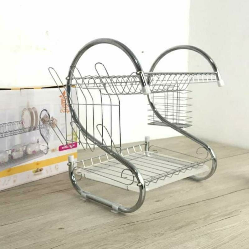 RAK PIRING STAINLESS MERK ORANGE BAHAN TEBAL