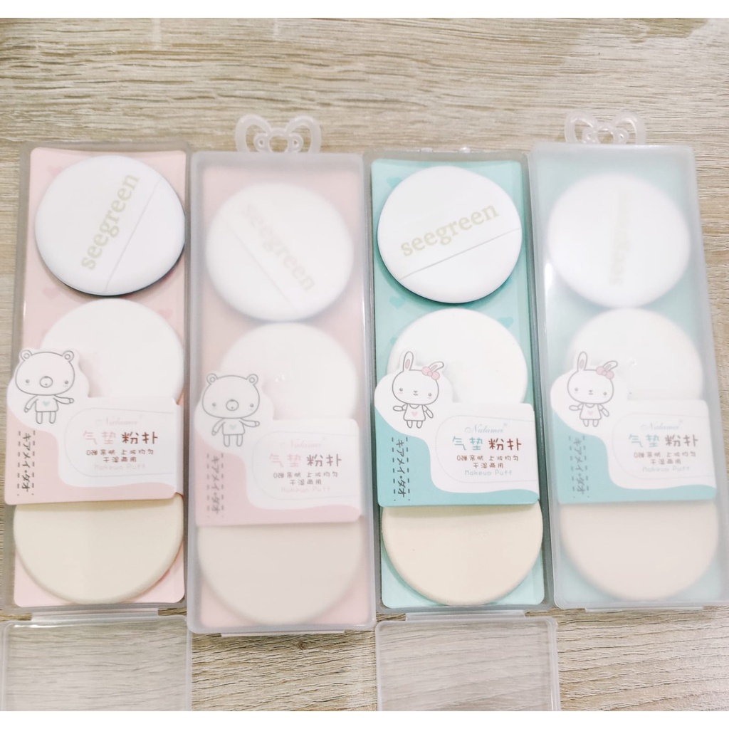 Sponge Beauty Make Up Blending Puff  WarnaWarni Kosmetik