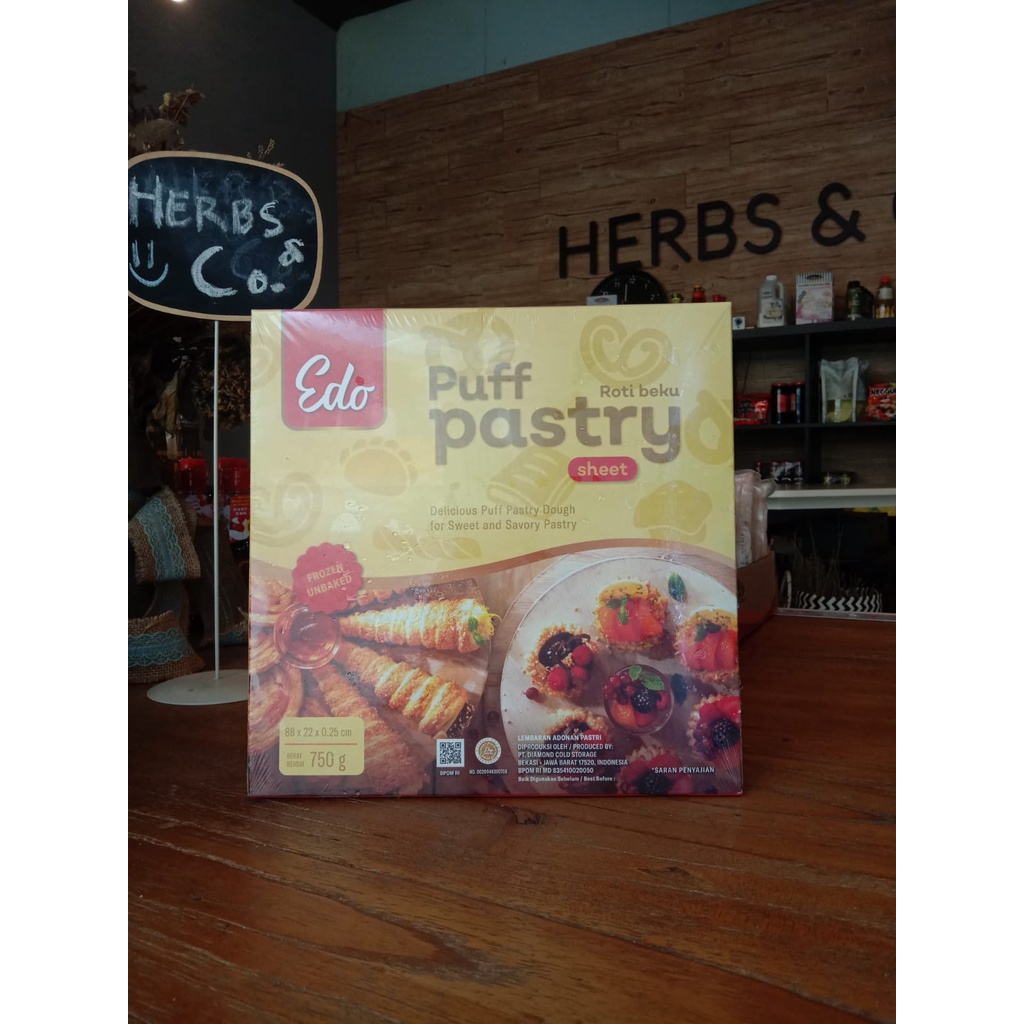 

Edo Puff Pastry / Pastry Sheets 750 Gr