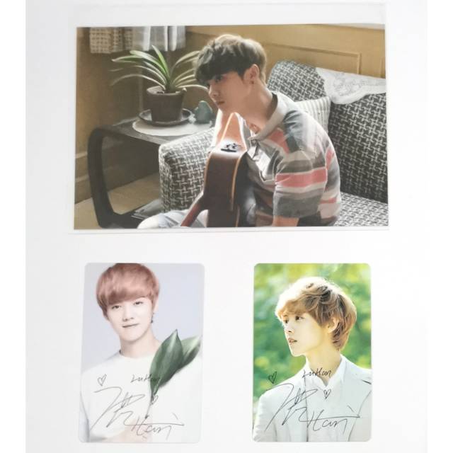 Luhan 20 again movie postcard & nature republic pc