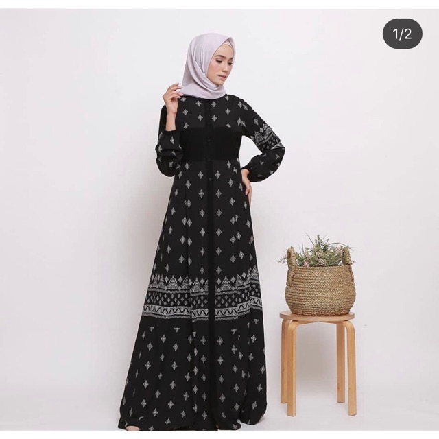 Zerina banu miswa black size XL hlzb
