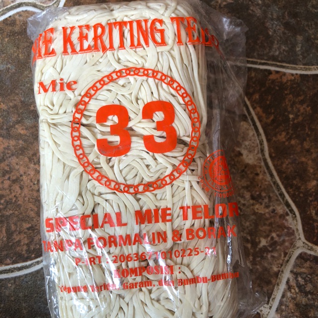 

Mie Ayam Mentah / bungkus / Merk Random