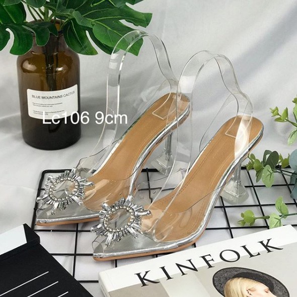 Heels wanita LC106 import realpict