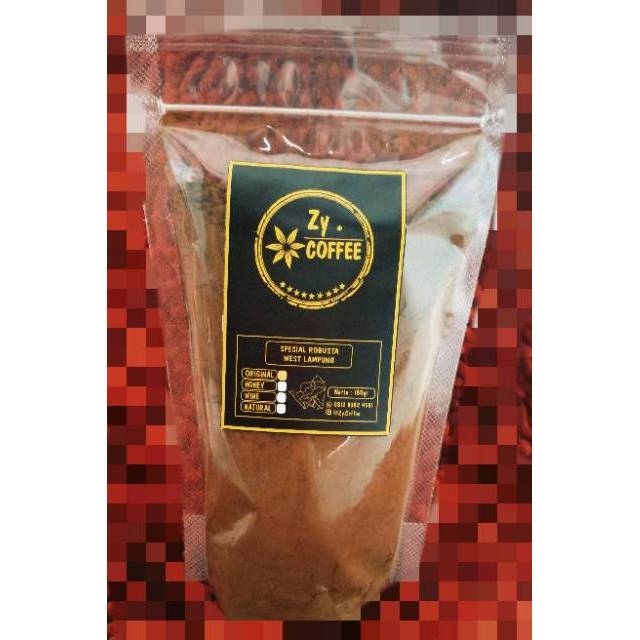 

Kopi Bubuk Robusta Lampung Barat ZyCoffee