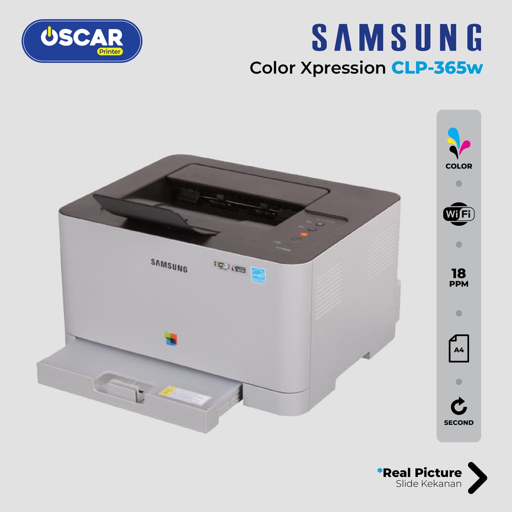 Printer SAMSUNG Color Xpression CLP-365w | WiFi