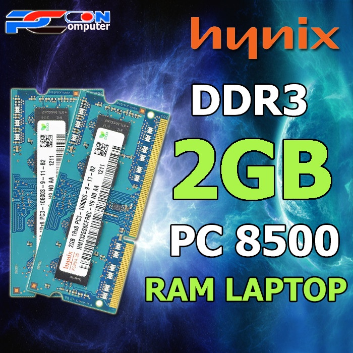 SODIMM RAM MEMORY LAPTOP DDR3 2GB PC-8500 1066MHZ