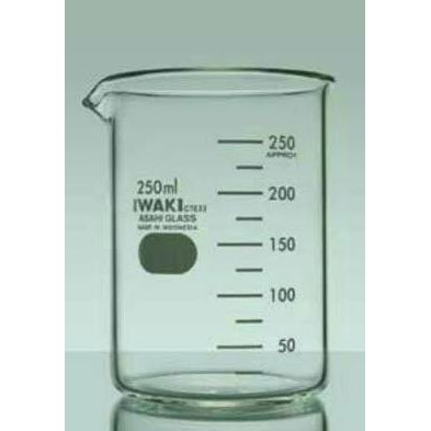 Beaker Glass 500 Ml Iwaki / Gelas Kimia Iwaki