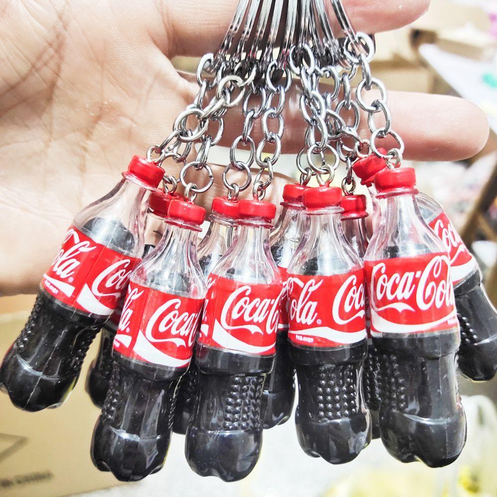 [Elegan] Coke Kaleng Pria Wanita Perhiasan Ransel Fashion Gantungan Kunci Keychain