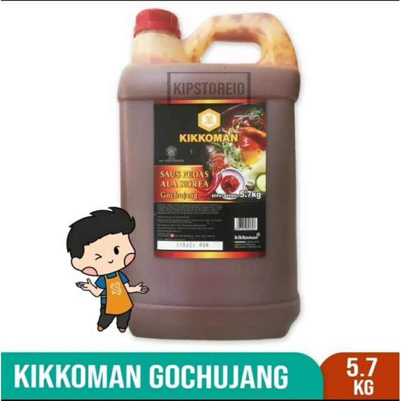 

Saus Gochujang kikkoman HALAL 5 kg