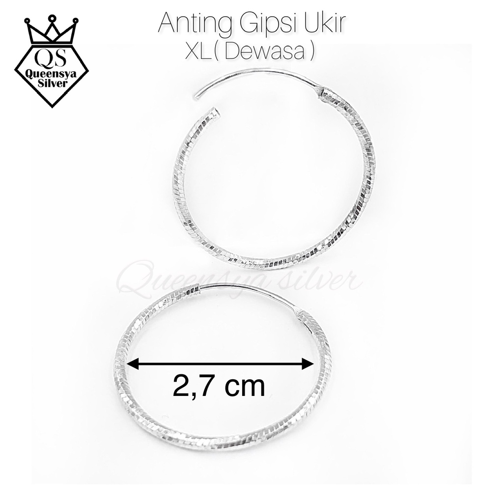 Anting Bayi Perak / Anting Perak Asli 925 Untuk Dewasa / Anting Silver 925 Asli