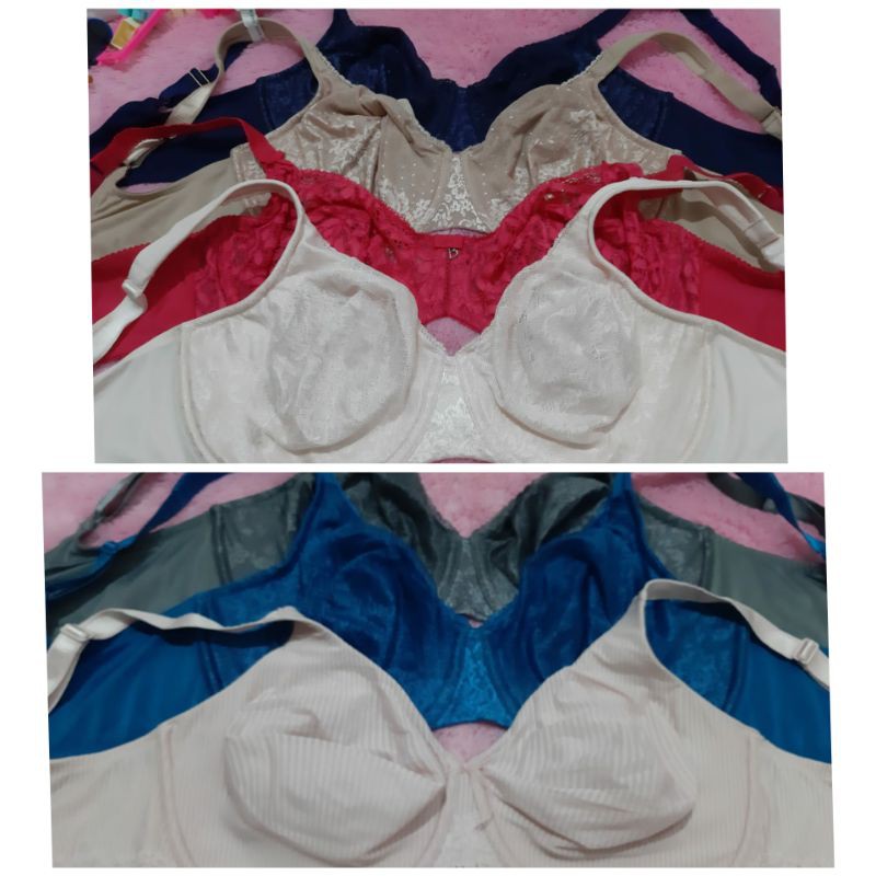 Bra 36d 36dd 42e 42d 42c 38dd 38c kawat/wired tanpa busa