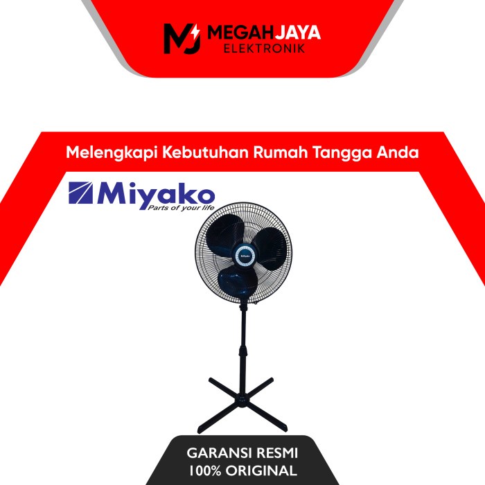 Jual MIYAKO STAND FAN KIPAS ANGIN KAS 1606 X KAS 1606X 16 INCH