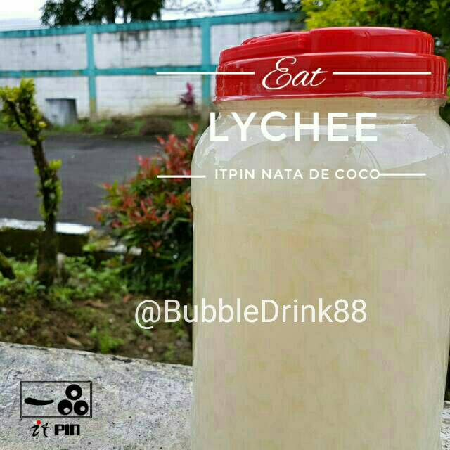 

KHUSUS JNE J&T Nata De Coco Lychee Premium itpin nata rasa leci 3.5kg Itpin bukan Bobatee