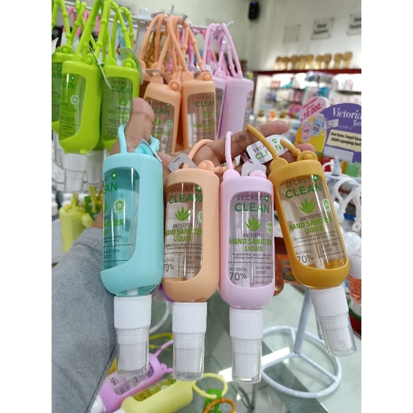 HANDSANITIZER 50ML SPRAY|GEL|GANTUNGAN TAS| Original | BPOM