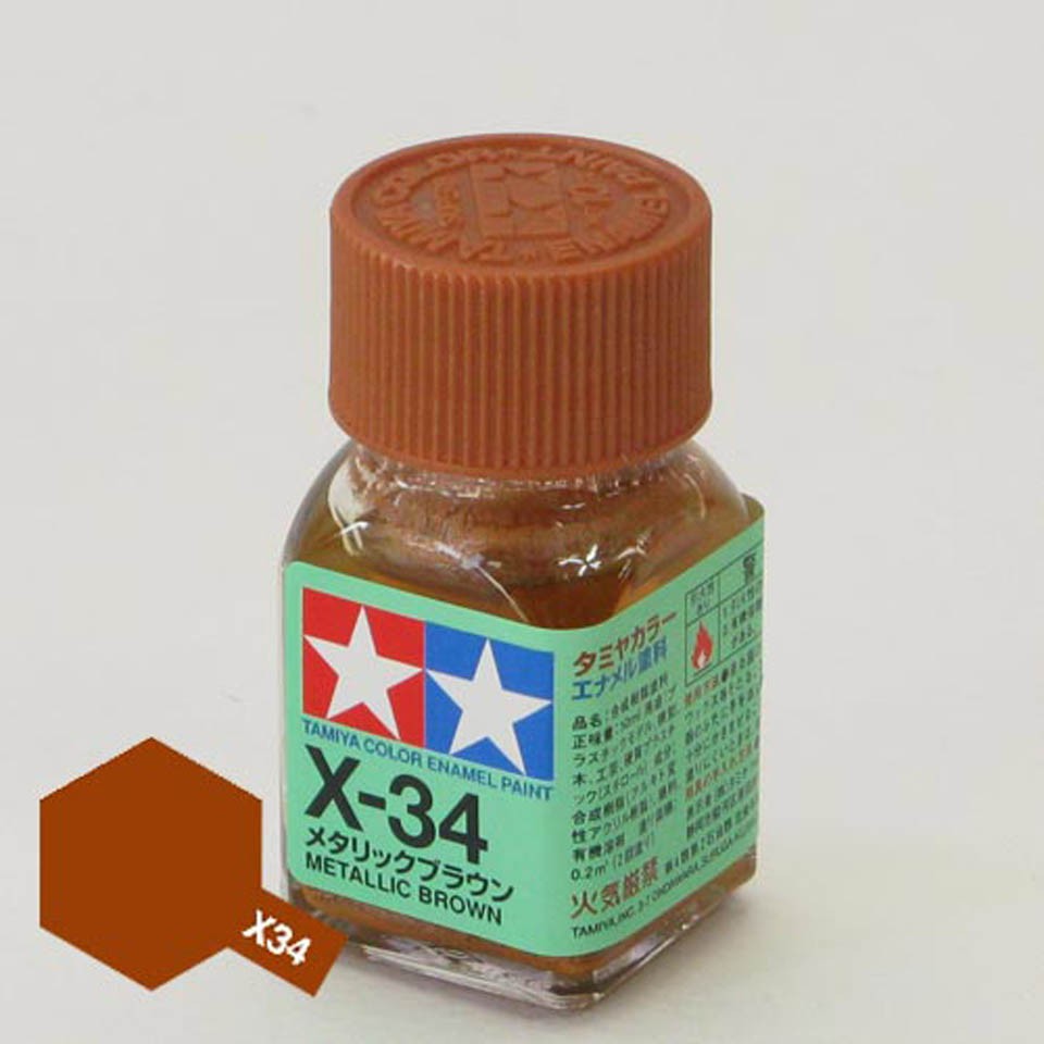Tamiya Paint - Tamiya X-34 Metallic Brown