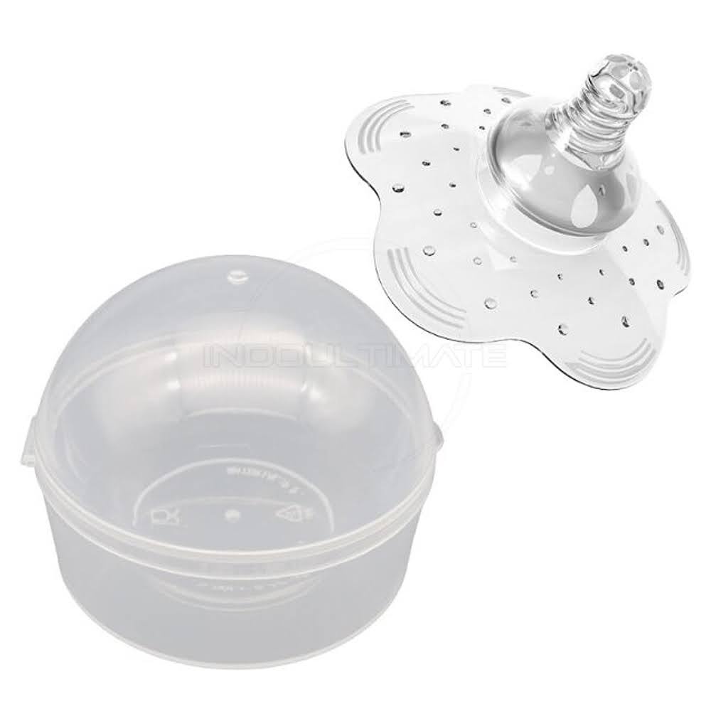 Breast Cover Pelindung Puting saat menyusui + Box BPC-06 Bahan Silikon Untuk Menyusui Nipple shiled Silicone Breast Shield