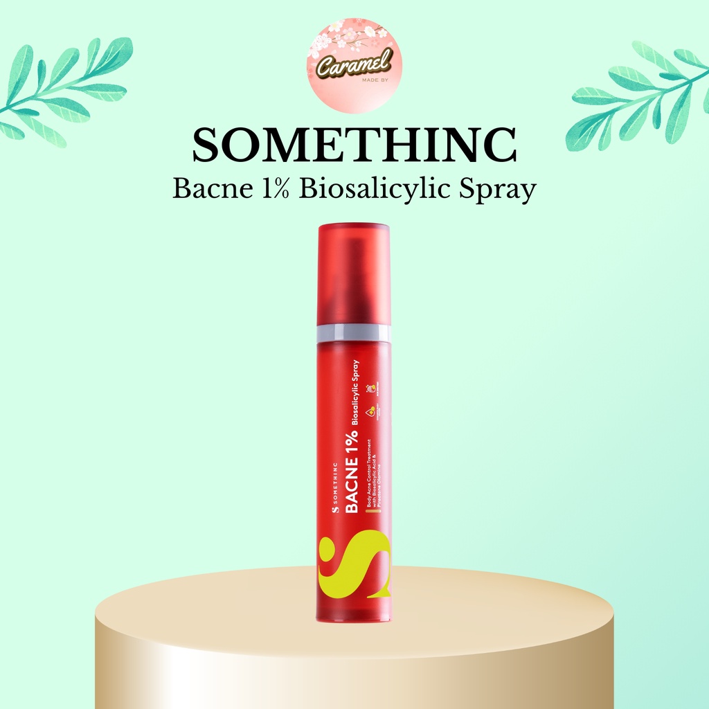 SOMETHINC Bacne 1% Biosalicylic Spray - Spray Jerawat Badan & Jerawat Punggung Back Acne