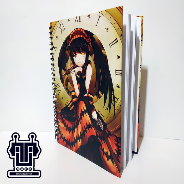 Skecth Book, Note Book / Buku Sketsa, Buku Catatan Anime Date A Live