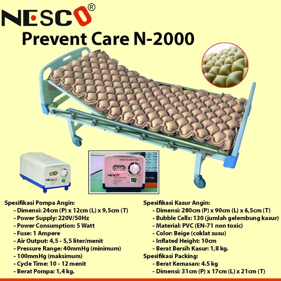 NESCO Mattress Anti Decubitus N-2000