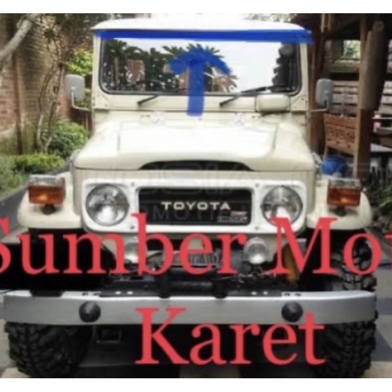 Karet Topi /Roof Depan/ Pet Hardtop FJ/BJ40/45