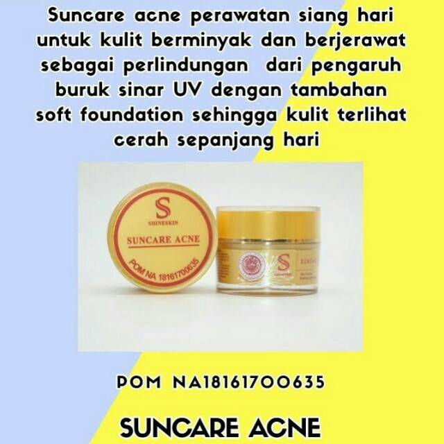 Suncare Acne Shineskin