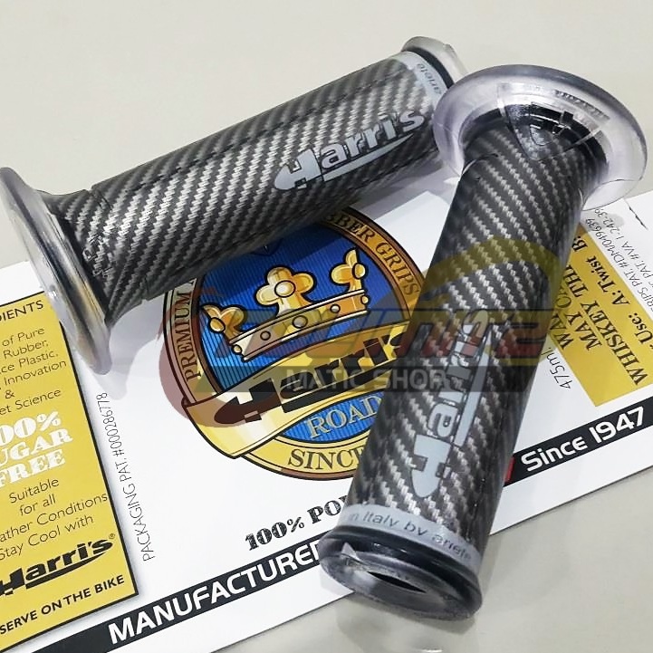 Handfat Handgrip Grip Harris Carbon 3D NMAX XMAX Aerox 155 Vario PCX Beat Scoopy Ninja CBR