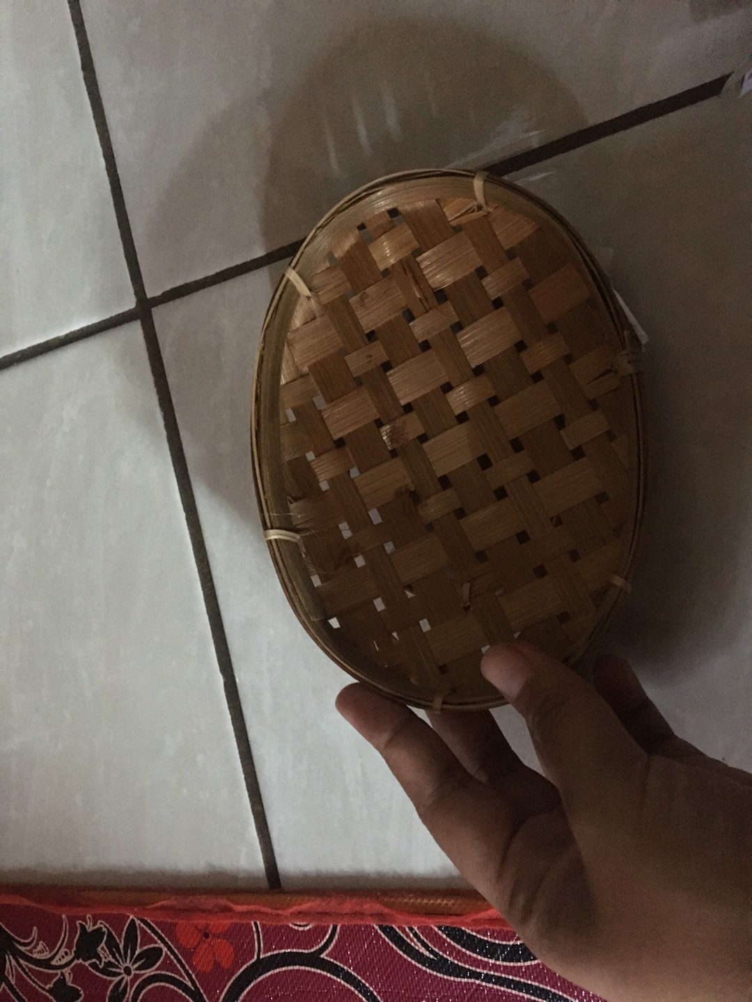 Piring Bambu Oval