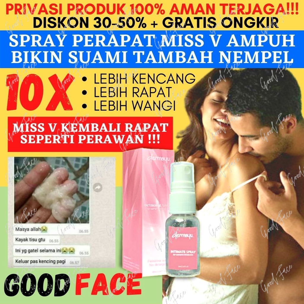 DERMAYU INTIMATE SPRAY 20ML OBAT PERAPAT MISS V KEWANITAAN VAGINA UNTUK DAERAH KEWANITAAN RAPAT MISS V