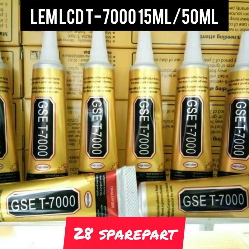 LEM LCD / LEM TOUCHSCREEN T-7000 15ML / 50ML