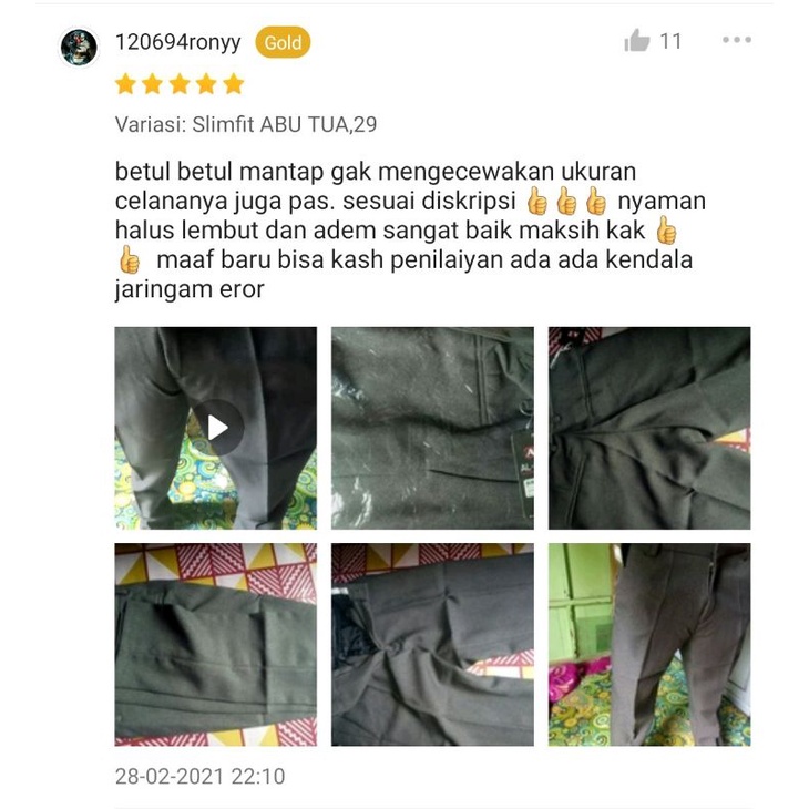 COD - CELANA KANTOR PRIA SLIMFIT BAHAN WOOL PREMIUM | CELANA KERJA