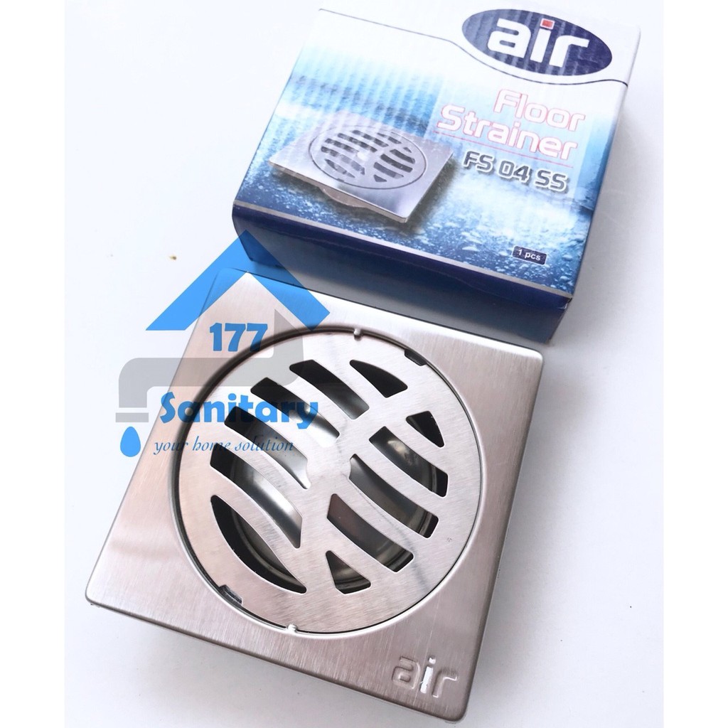 Saringan Got Stainless Murah AIR- Floor Drain Lubang Pembuangan air Kamar Mandi drainer strainer stenlis Sanitary177 /D9