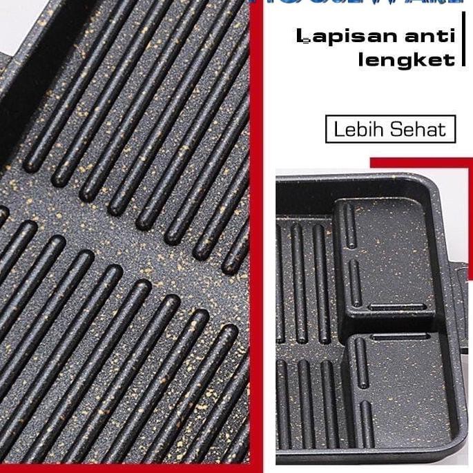 Terbaik 11.11  Yakiniku Grill Pan Barberque Grill Pan Alat pemanggang barberque - Top Selling