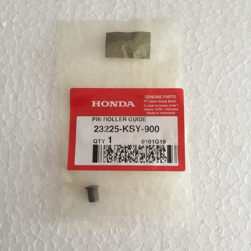 Pin Roller Guide Pully Poly Beat Vario ADV Spacy Scoopy Revo AT PCX Genio 23225-KSY-900 Original Hon