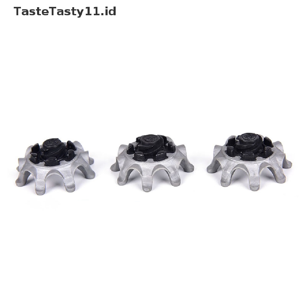 14pcs / Set Paku Sepatu Golf Pengganti Model Putar