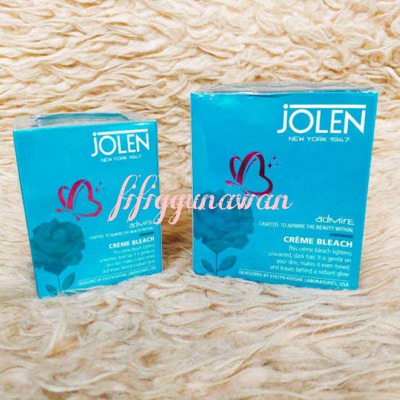 Krim JOLEN NEW YORK Admire Creme Bleach 40gr 80gr 200gr - bleaching badan - lolane whita care creme bleach