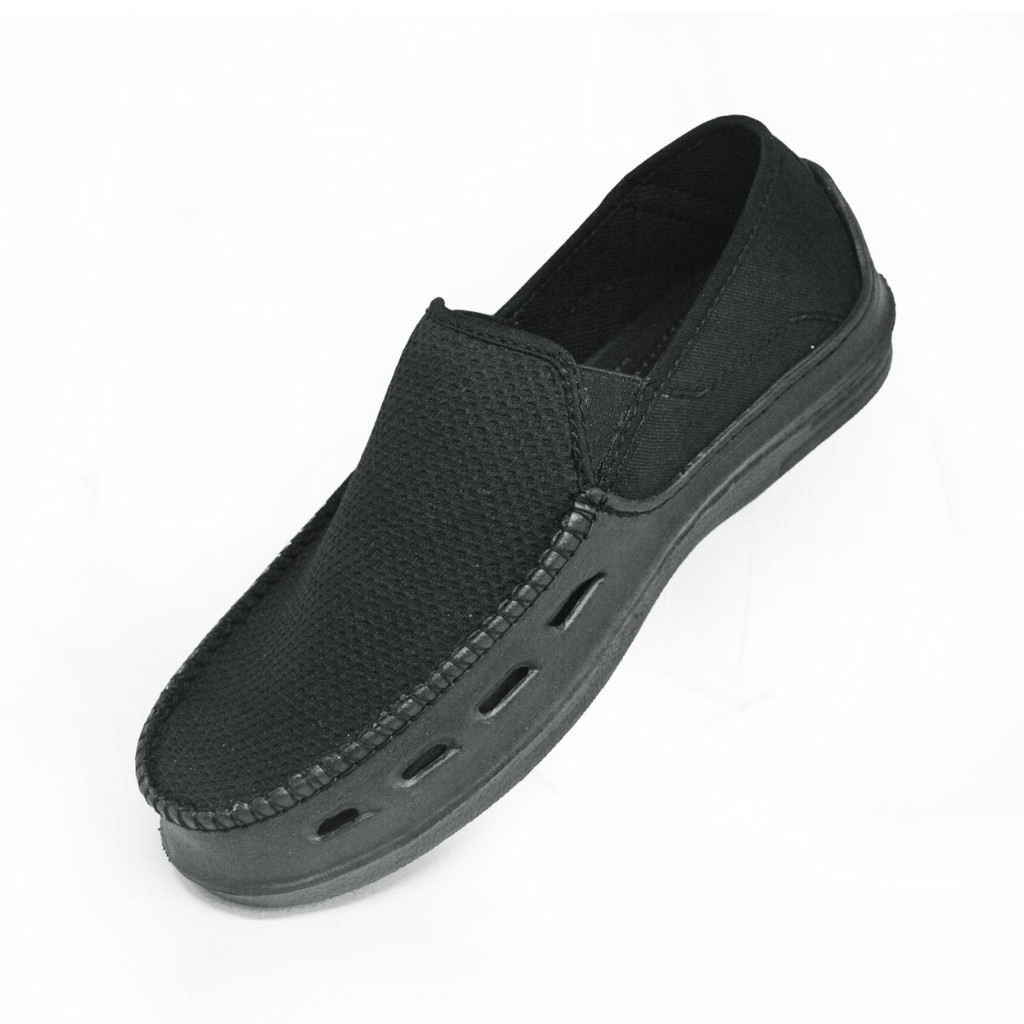 Sepatu slip on Ardiles - SALEMBA - HITAM