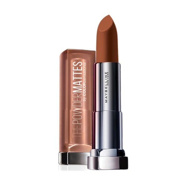 [ESTI KOSMETIK] MAYBELLINE COLOR SENSATIONAL POWDER MATTE LIPSTICK - TOUCH OF SPICE / NUDE ALL